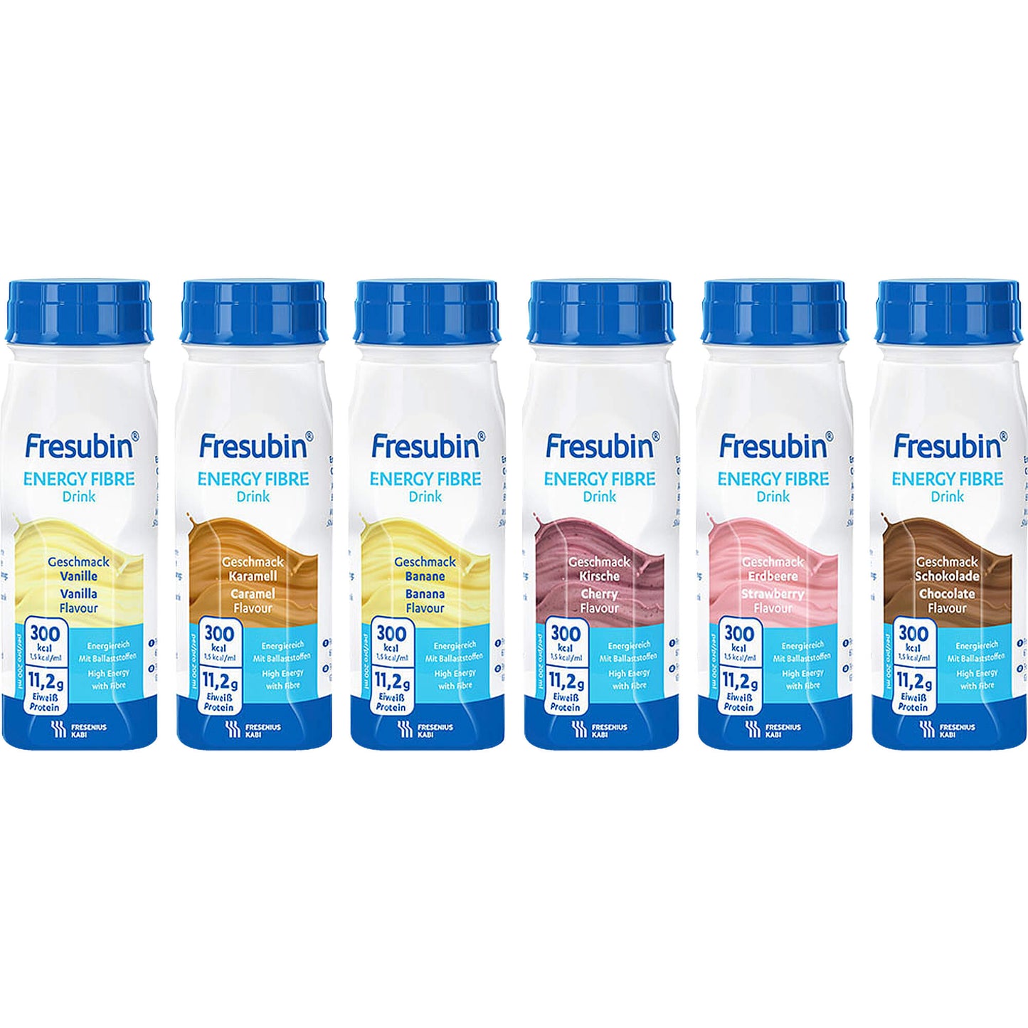 FRESUBIN ENERGY Fibre DRINK Mischkarton Trinkfl. 6X4X200 ml