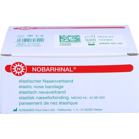 NOBARHINAL Nasenverband mittel 10 St