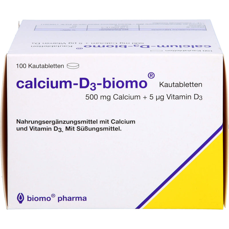 CALCIUM D3 BIOMO KAU 500+D 100 St