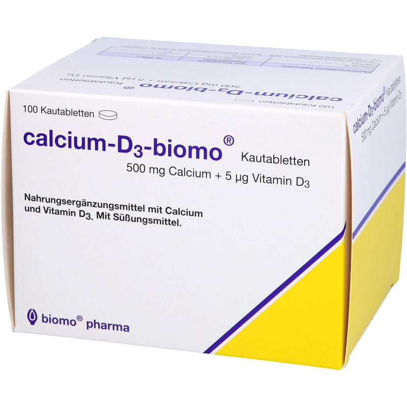 CALCIUM D3 BIOMO KAU 500+D 100 St