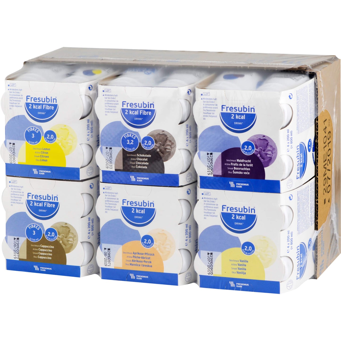 FRESUBIN 2 kcal DRINK Mischkarton Trinkfl. 24X200 ml