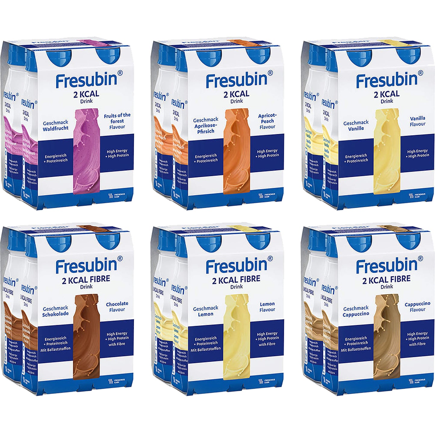 FRESUBIN 2 kcal DRINK Mischkarton Trinkfl. 24X200 ml