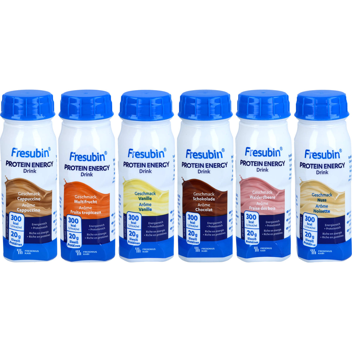 FRESUBIN PROTEIN Energy DRINK Mischkarton Trinkfl. 6X4X200 ml