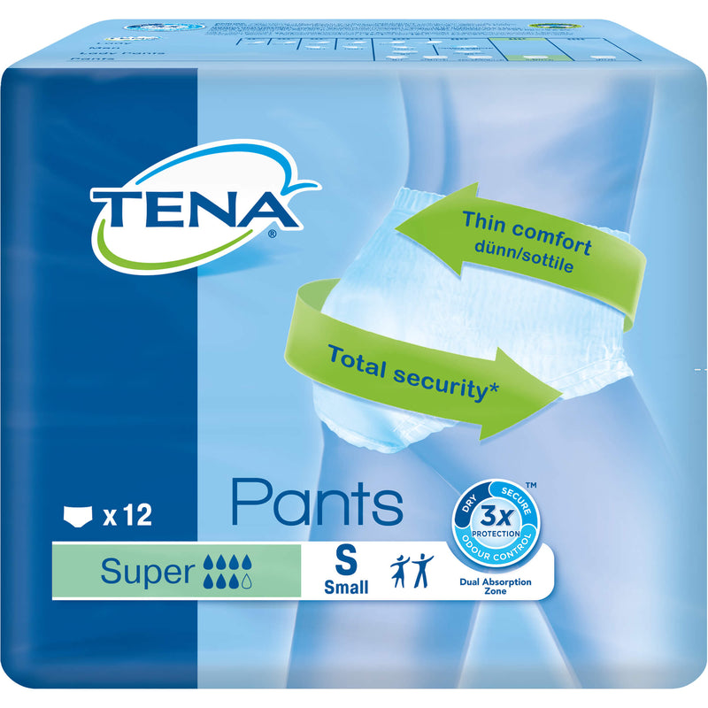 TENA PANTS SUPER S CONFIO 4X12 St