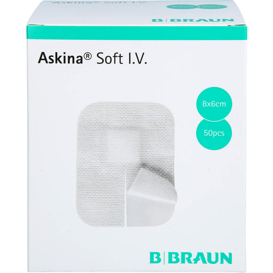 ASKINA Soft I.V. Wundverband 6x8 cm 50 St
