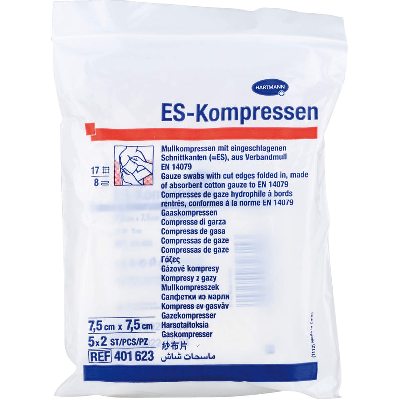 ES-KOMPRESSEN ST 10X10CM 8 5X2 St