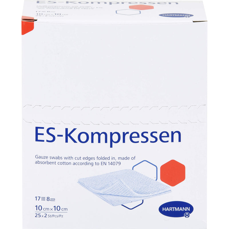 ES-KOMPRESSEN ST 10X10CM 8 25X2 St