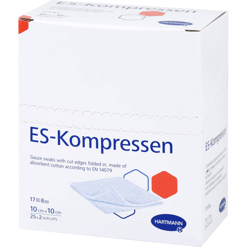 ES-KOMPRESSEN ST 10X10CM 8 25X2 St