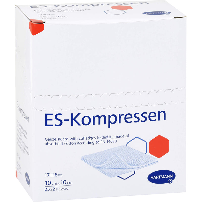 ES-KOMPRESSEN ST 10X10CM 8 25X2 St