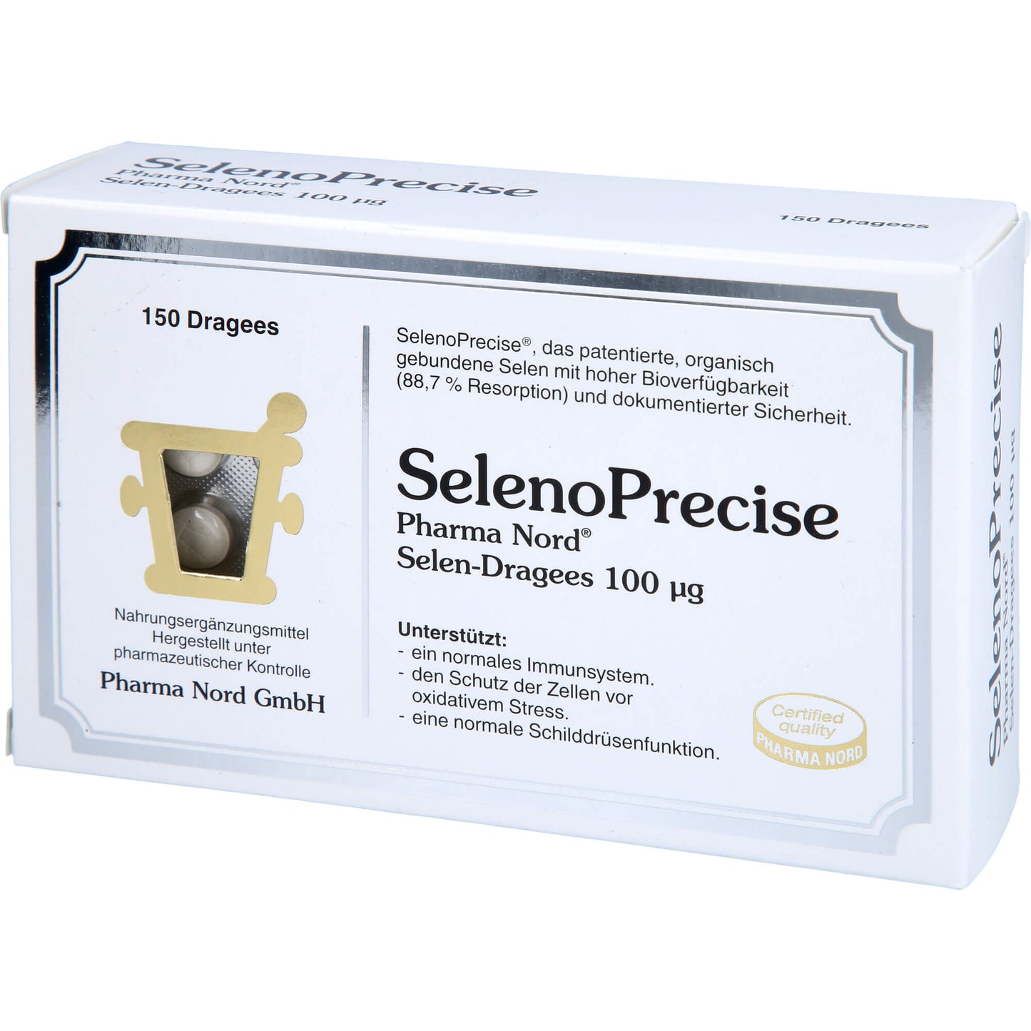 SELENOPRECISE 100 µg Pharma Nord Dragees 150 St