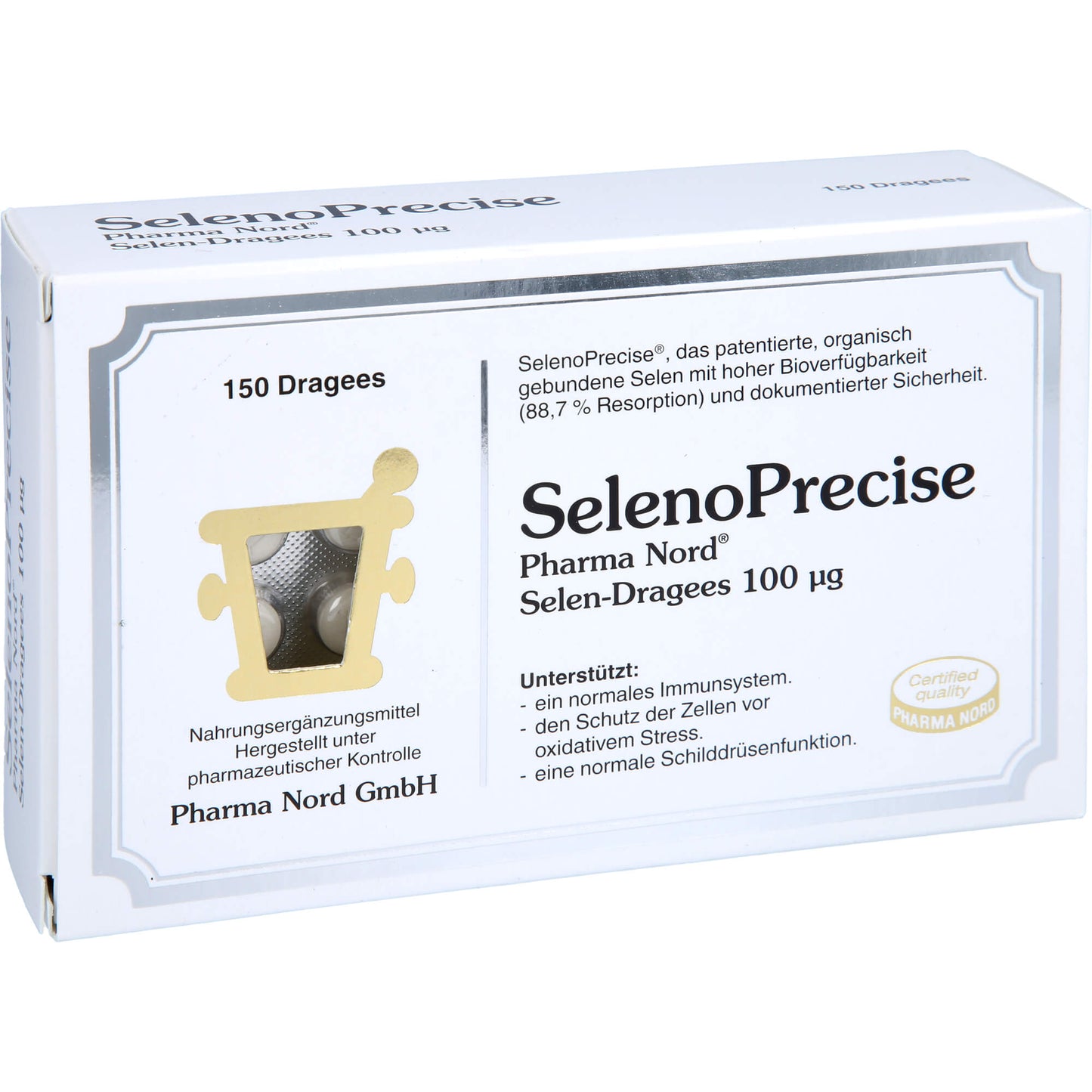 SELENOPRECISE 100 µg Pharma Nord Dragees 150 St