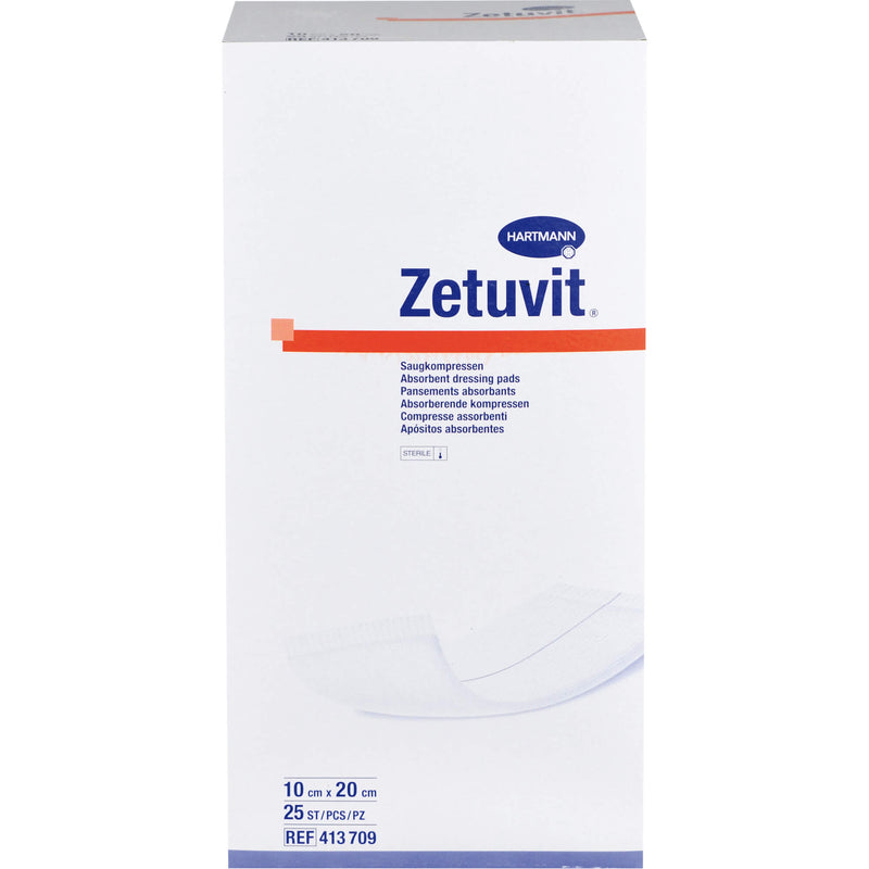 ZETUVIT SAUGKOMPR ST 10X20 25 St