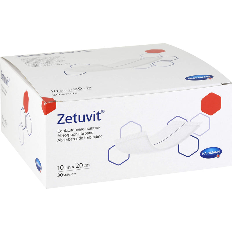 ZETUVIT SAUGKOMPR UN 10X20 30 St