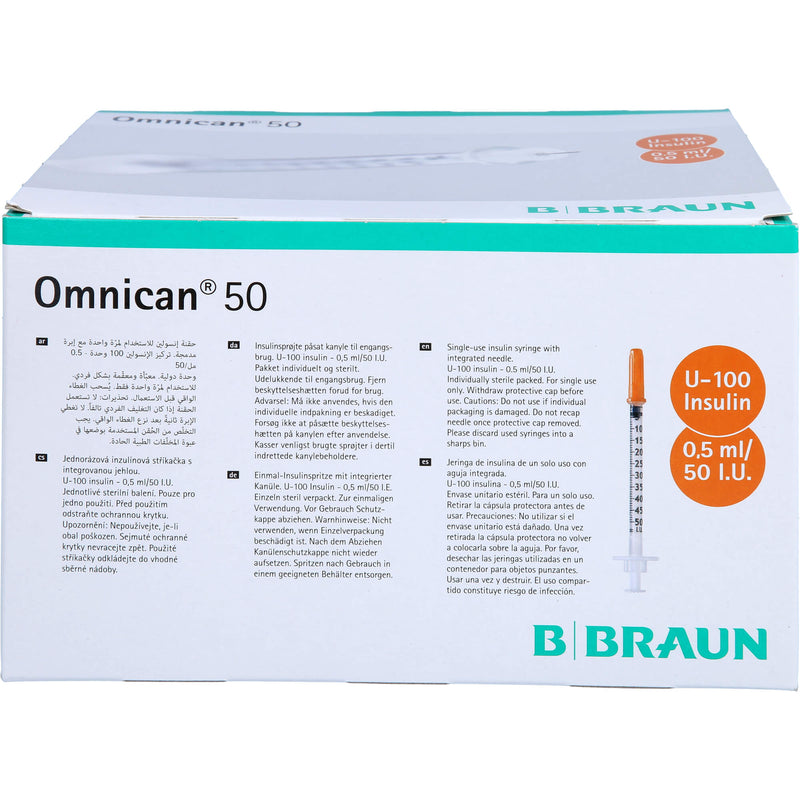 OMNICAN 50 0.5ML 0.30X12MM 100X1 St