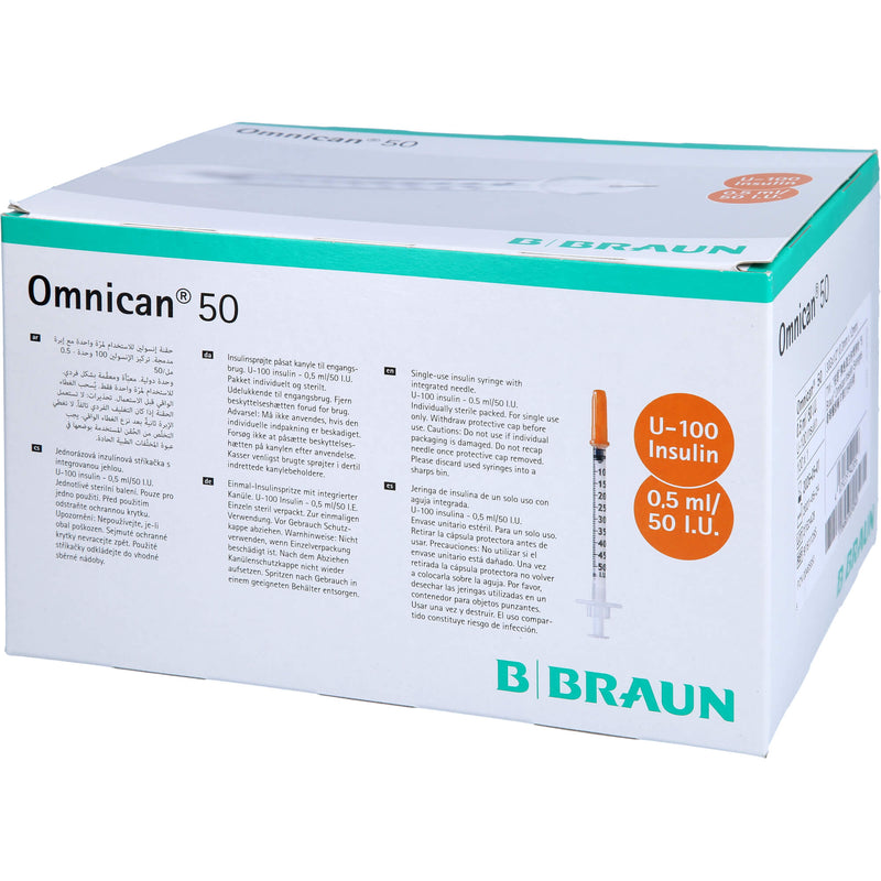 OMNICAN 50 0.5ML 0.30X12MM 100X1 St