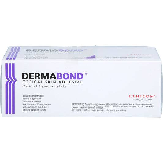DERMABOND HVD mini topischer Hautkleber Ampullen 12 St