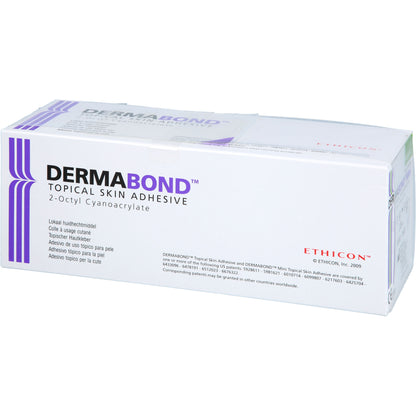 DERMABOND HVD mini topischer Hautkleber Ampullen 12 St