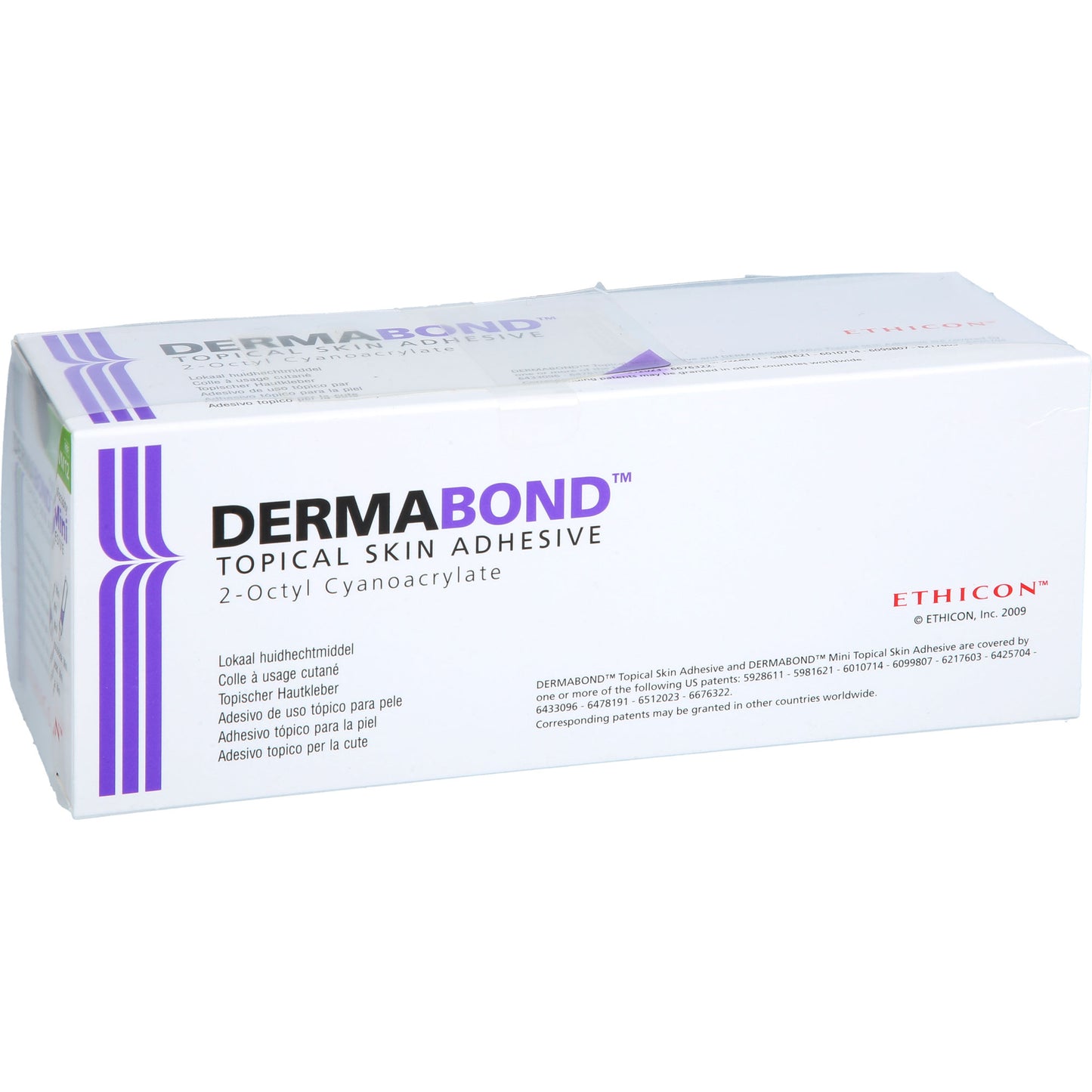 DERMABOND HVD mini topischer Hautkleber Ampullen 12 St