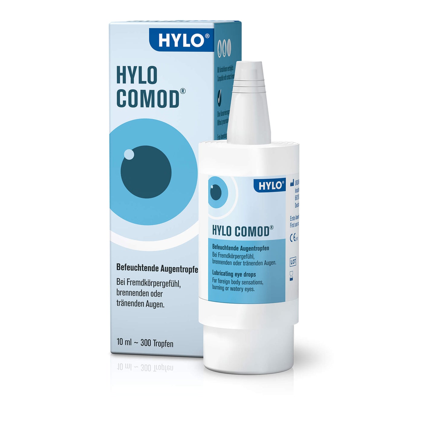 HYLO-COMOD Augentropfen 10 ml