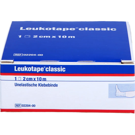 LEUKOTAPE Classic 2 cmx10 m weiß 1 St