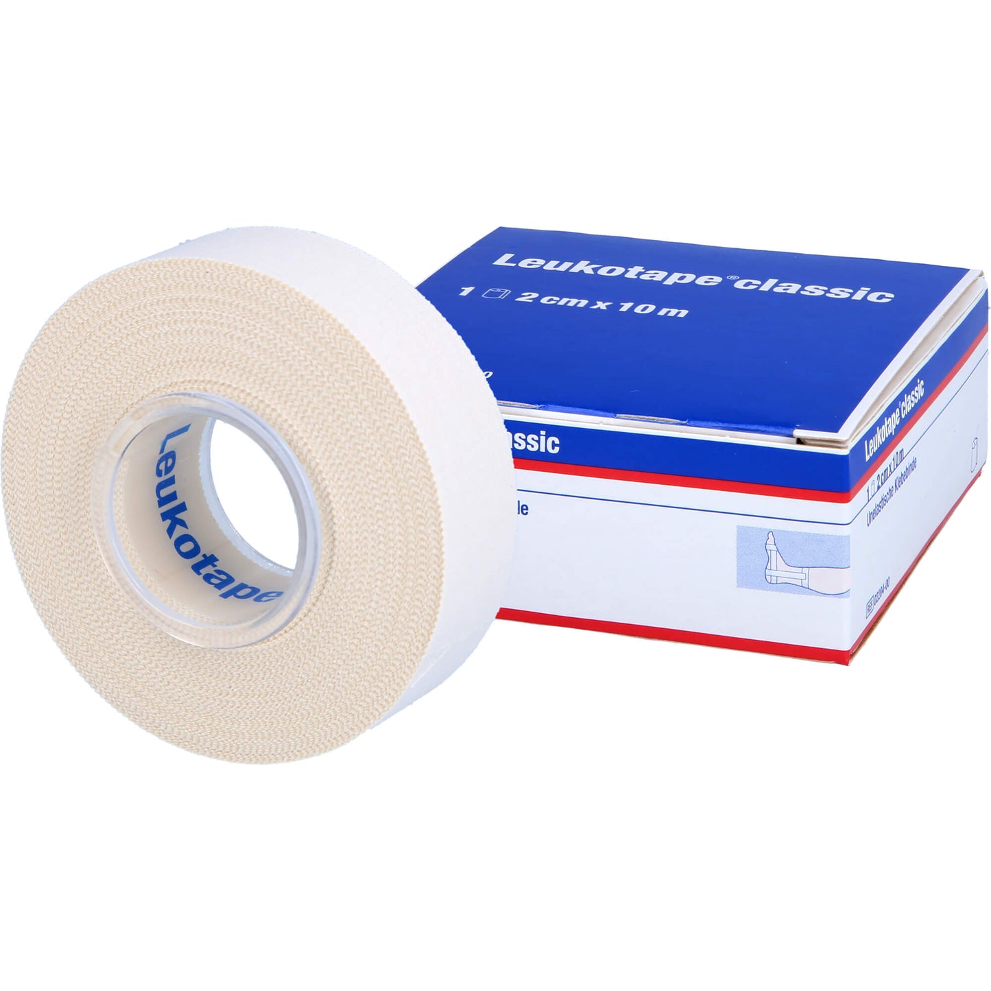 LEUKOTAPE Classic 2 cmx10 m weiß 1 St