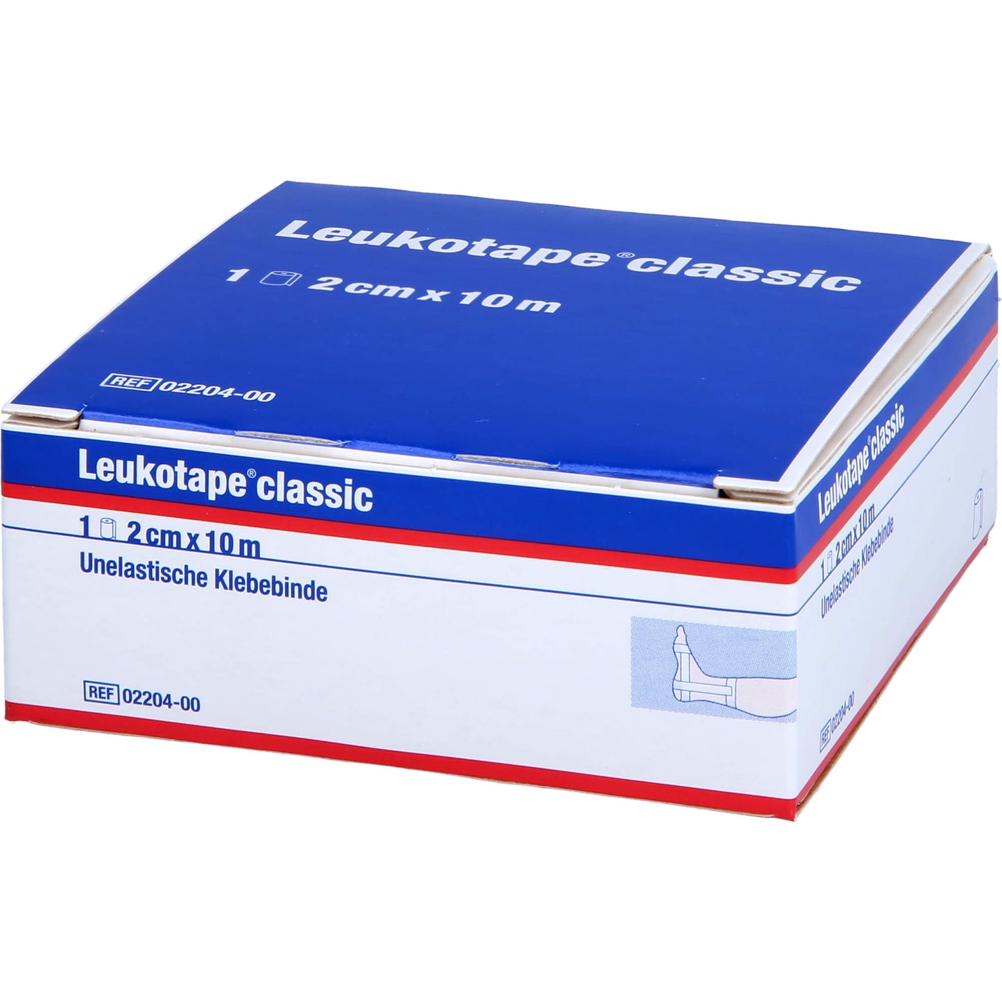 LEUKOTAPE Classic 2 cmx10 m weiß 1 St