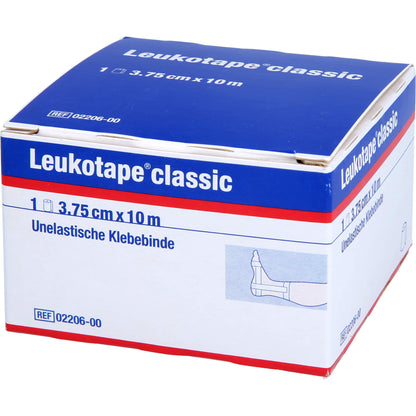LEUKOTAPE Classic 3,75 cmx10 m weiß 1 St