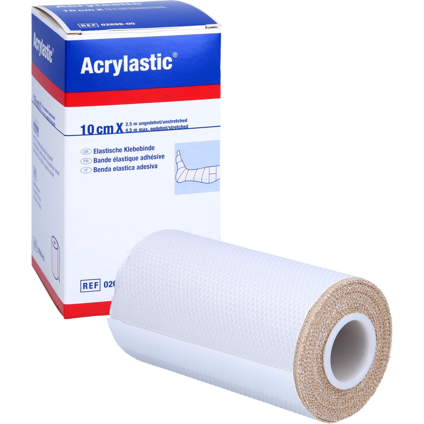 ACRYLASTIC 10 cmx2,5 m Binden 1 St