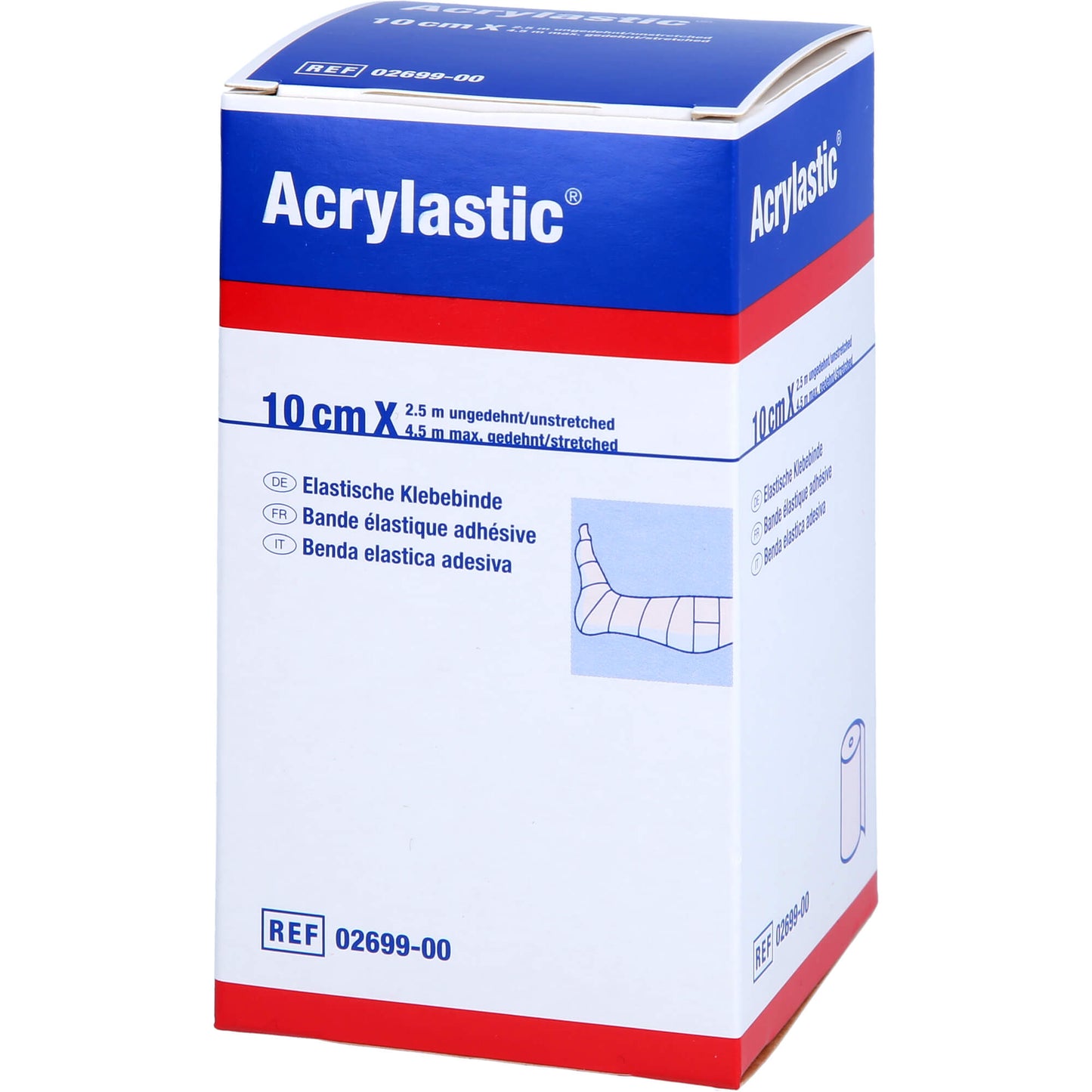 ACRYLASTIC 10 cmx2,5 m Binden 1 St
