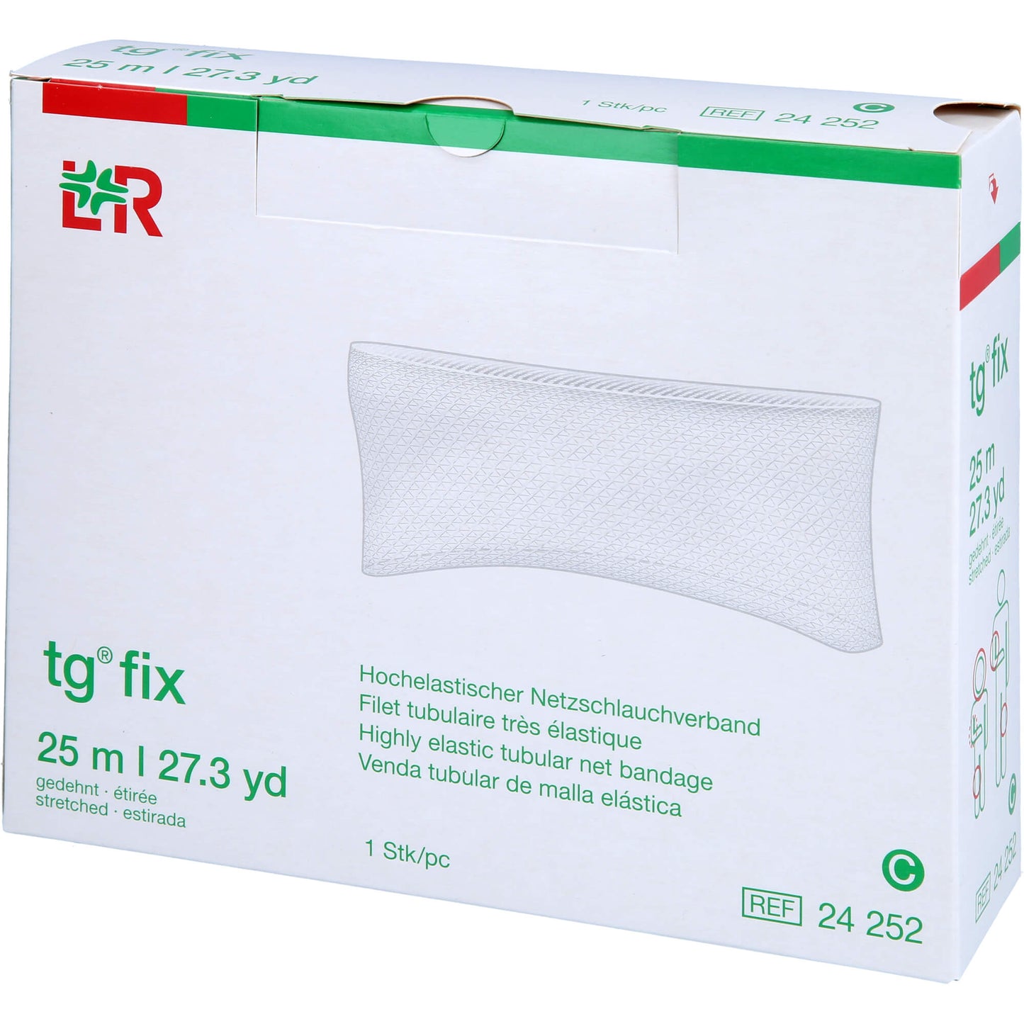 TG fix Netzverband C 25 m weiß 1 St