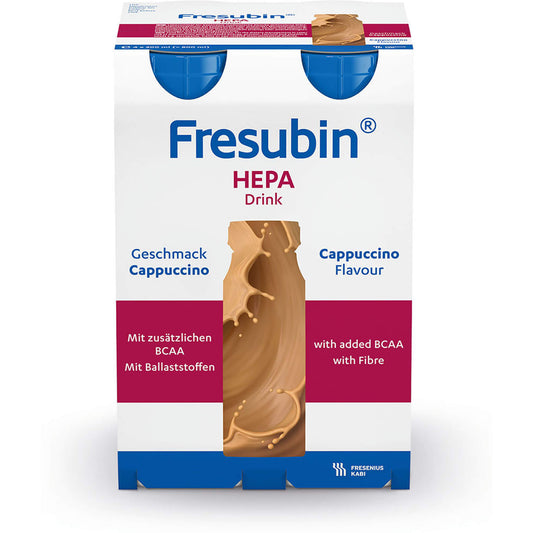 FRESUBIN HEPA DRINK Cappuccino Trinkflasche 6X4X200 ml
