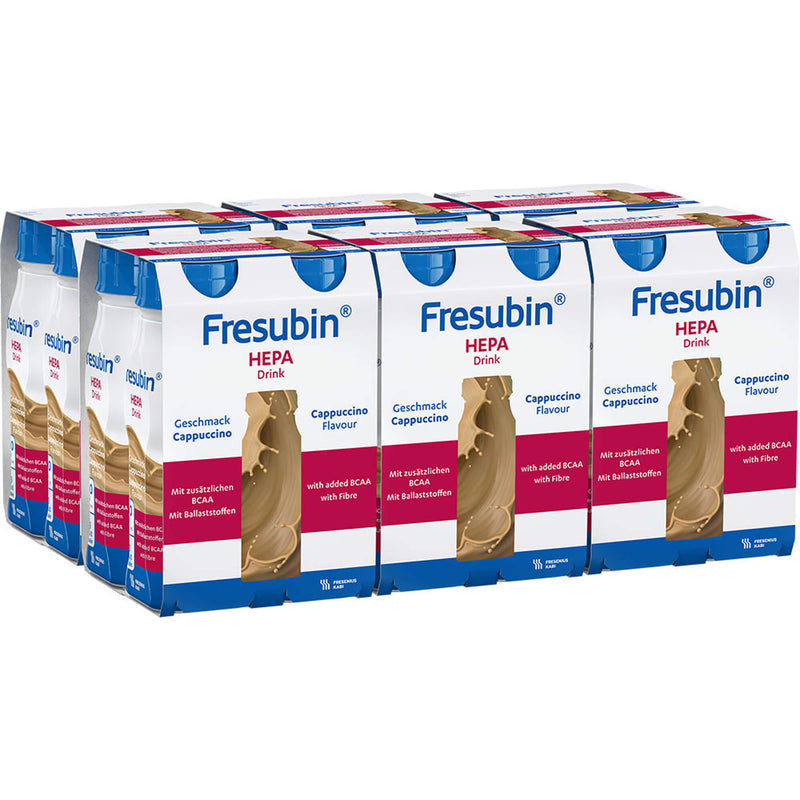 FRESUBIN HEPA DRINK CAPPUC 6X4X200 ml