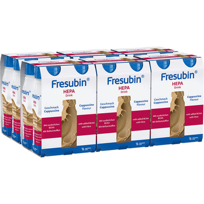 FRESUBIN HEPA DRINK Cappuccino Trinkflasche 6X4X200 ml