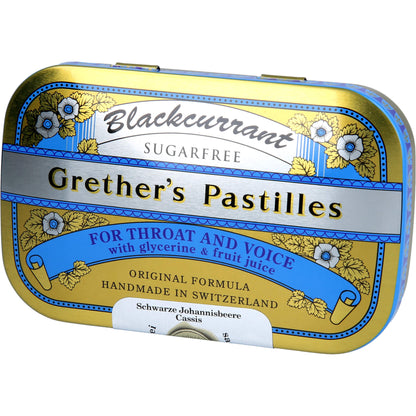 GRETHERS Blackcurrant Silber zf.Past.Dose 60 g