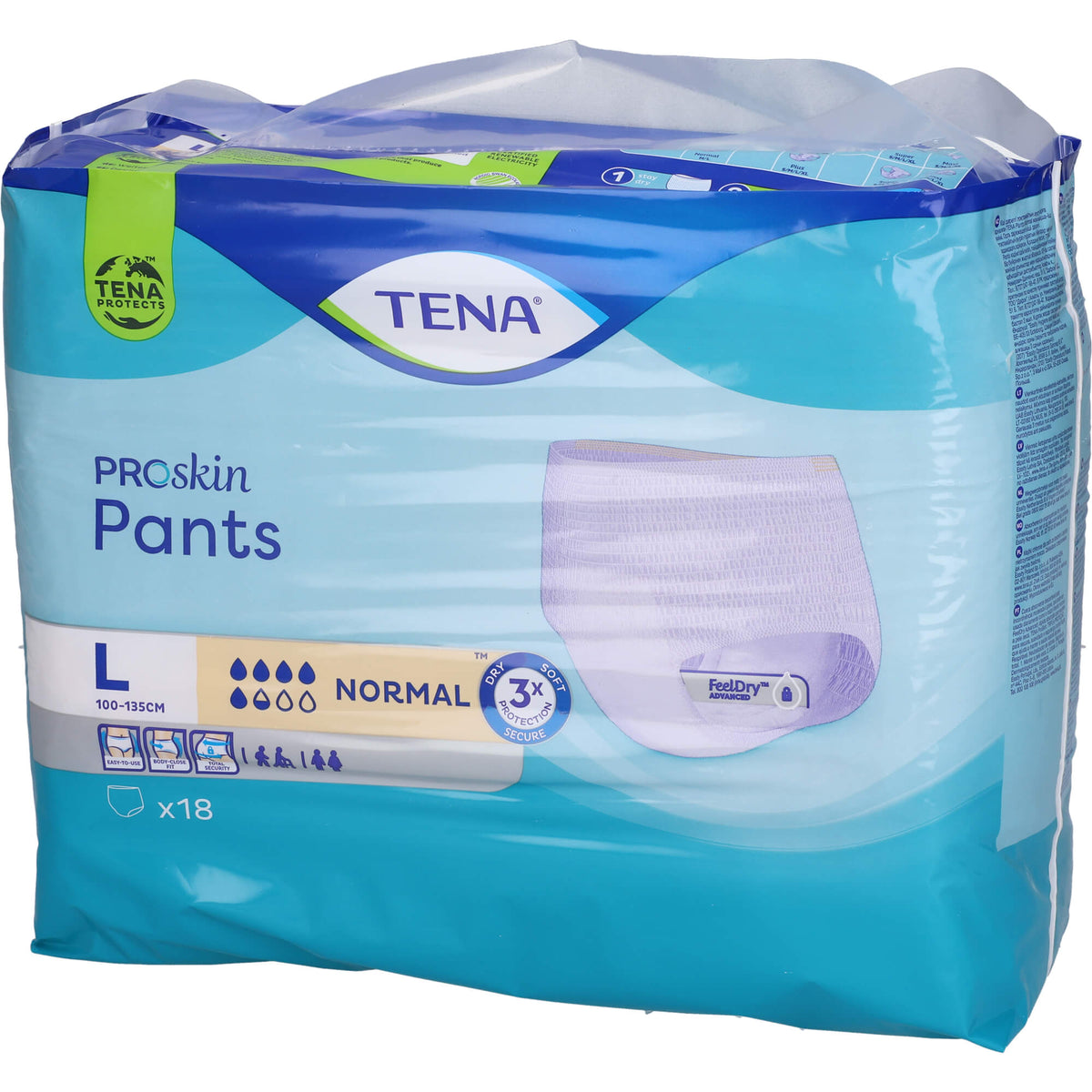 TENA PANTS Normal L bei Inkontinenz 18 St
