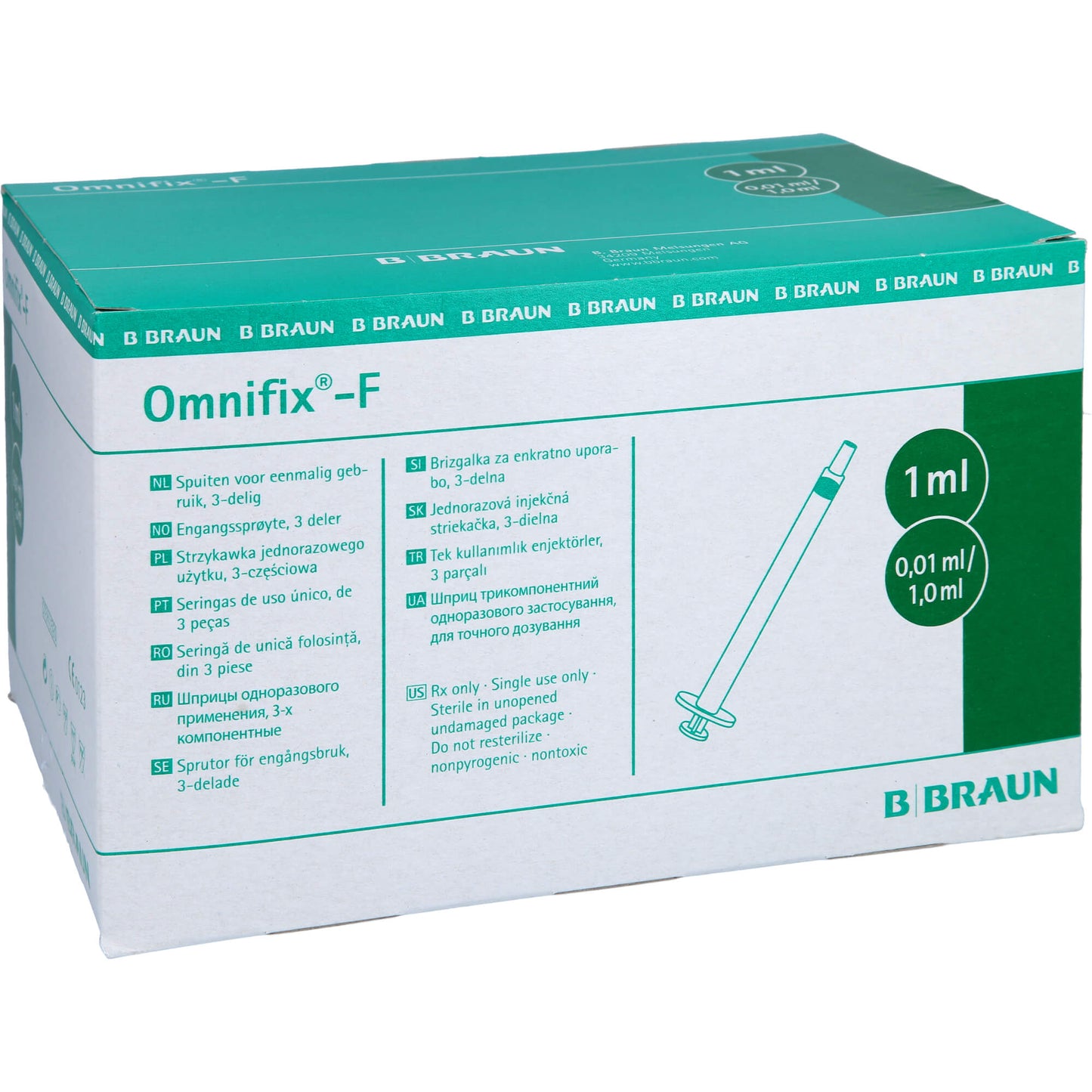 OMNIFIX F Solo Spr.1 ml 100X1 ml