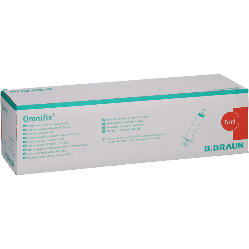 OMNIFIX LUER LOCK SOLO LF 100X5 ml