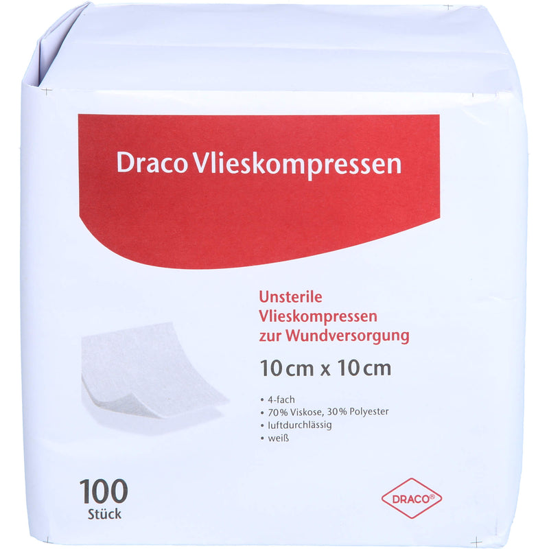 VLIESSTOFFKOMPR10X10 4F UN 100 St