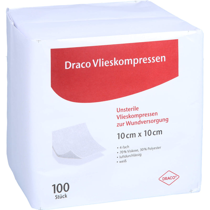 VLIESSTOFFKOMPR10X10 4F UN 100 St