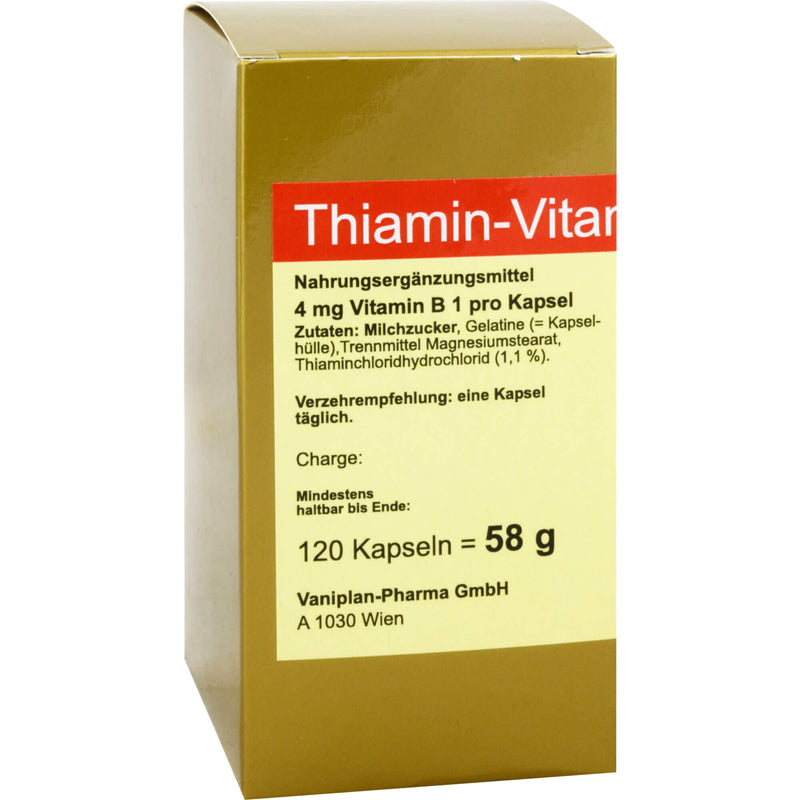 THIAMIN KAPSELN-VITAMIN B1 120 St