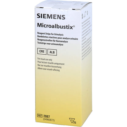 MICROALBUSTIX Harnteststreifen visuell auswertb. 25 St