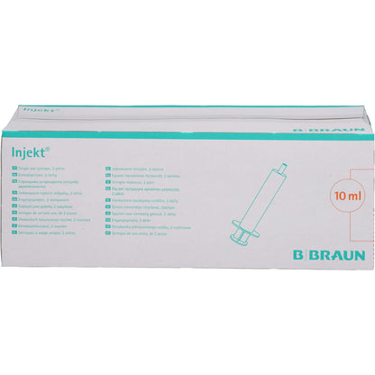 INJEKT Solo Spritze 10 ml LL zentrisch PVC-frei 100X10 ml