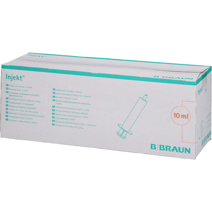 INJEKT Solo Spritze 10 ml LL zentrisch PVC-frei 100X10 ml
