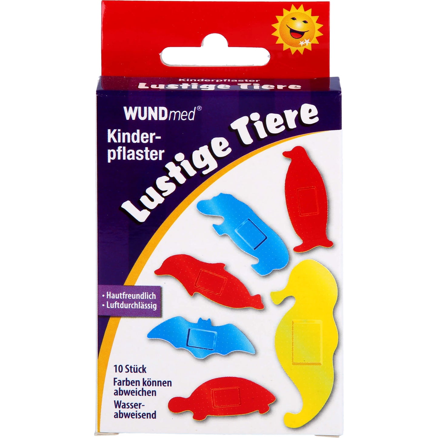 KINDERPFLASTER lustige Tiere 10 St