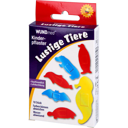 KINDERPFLASTER lustige Tiere 10 St