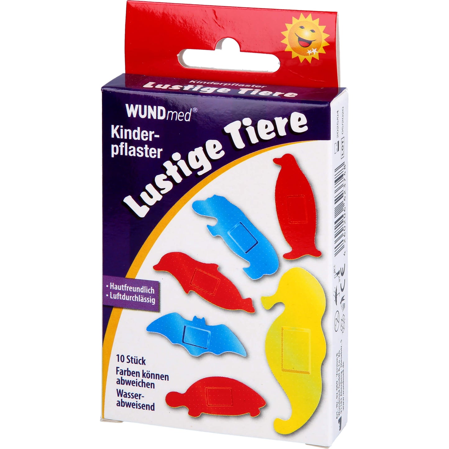 KINDERPFLASTER lustige Tiere 10 St