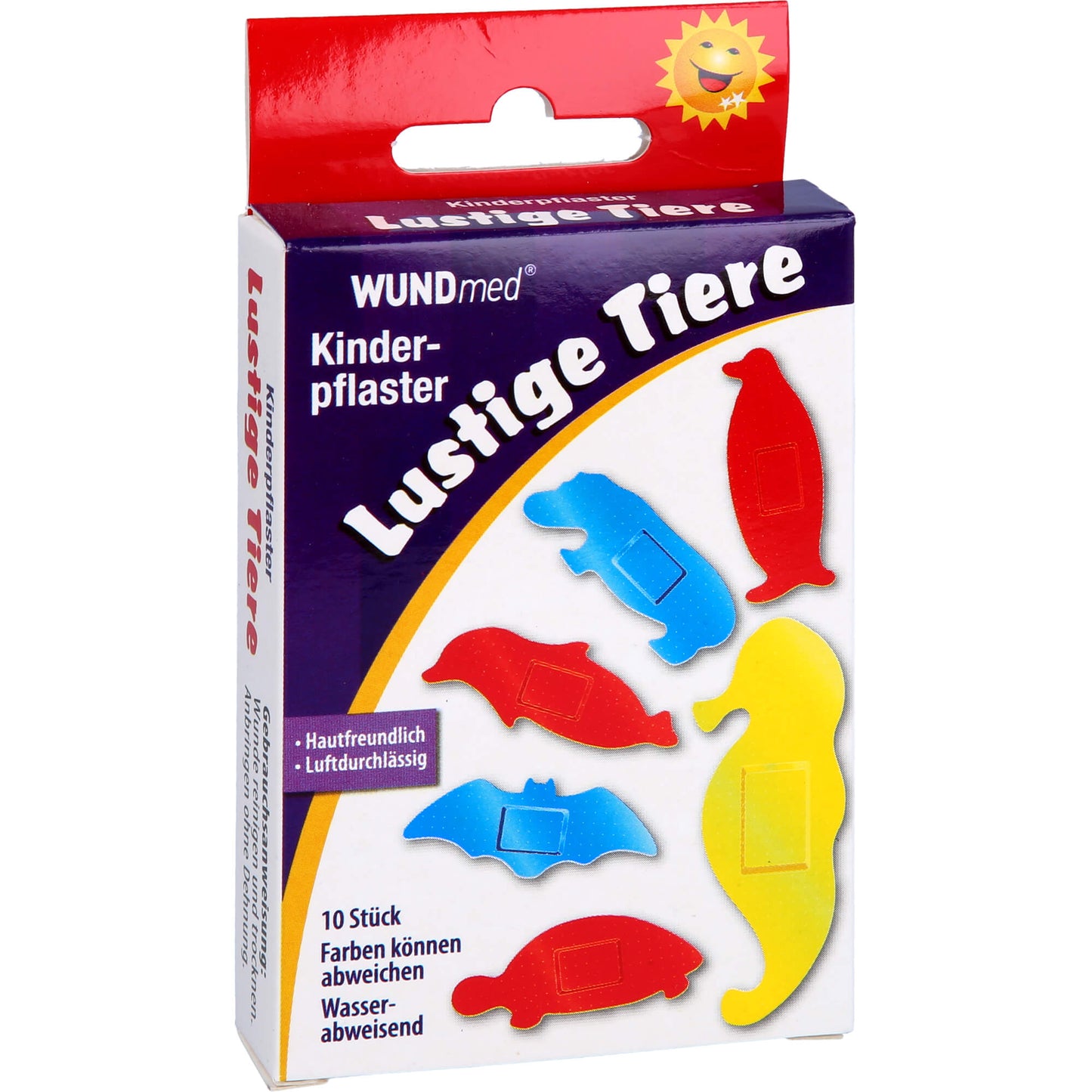 KINDERPFLASTER lustige Tiere 10 St