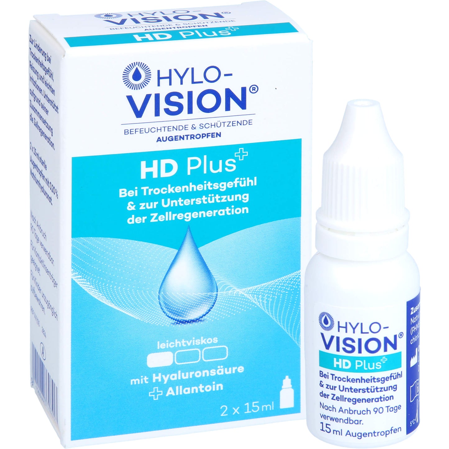 HYLO-VISION HD Plus Augentropfen 2X15 ml