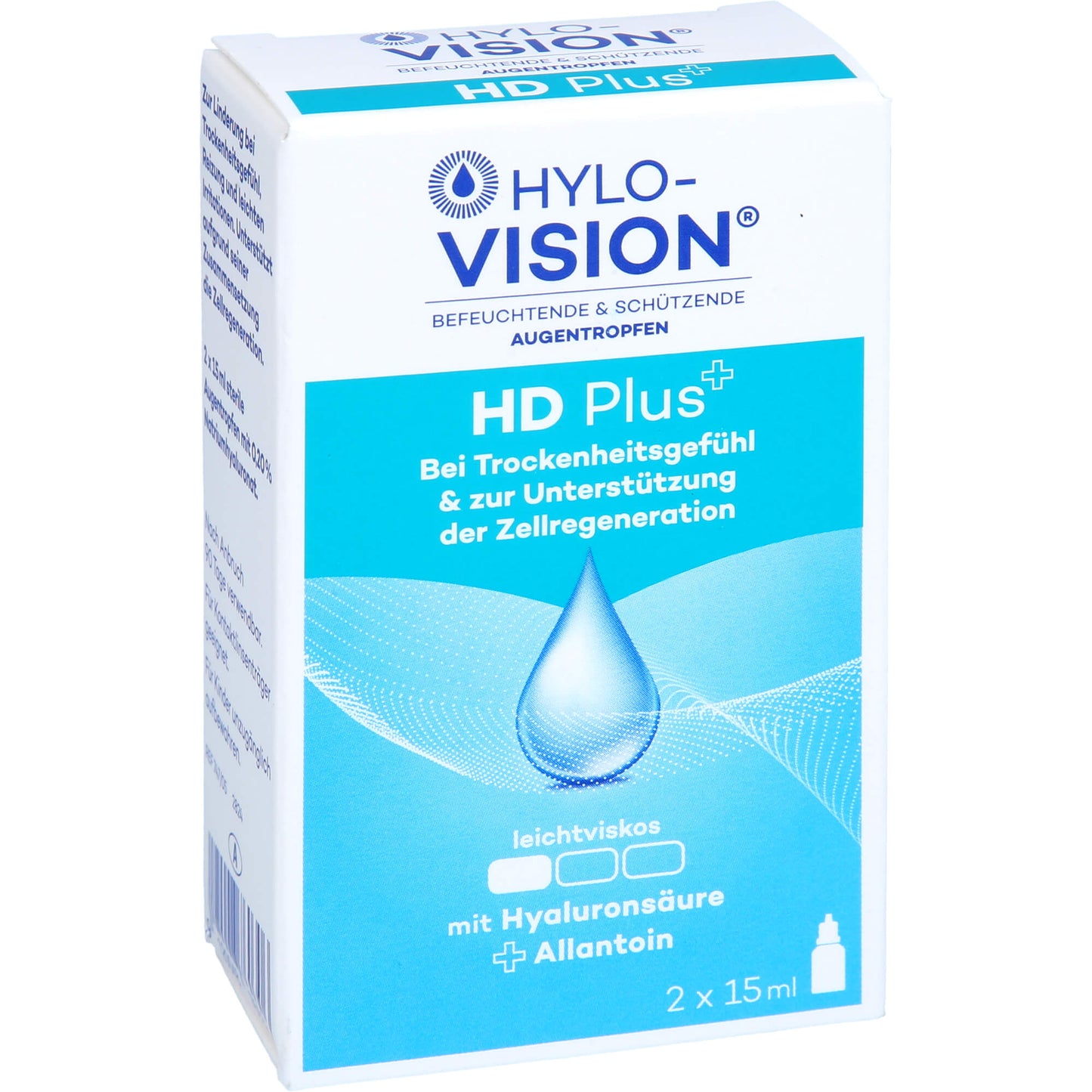 HYLO-VISION HD Plus Augentropfen 2X15 ml