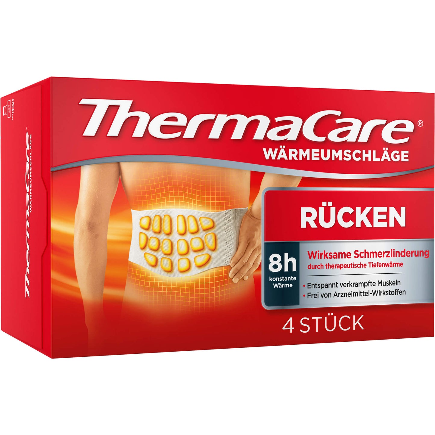 THERMACARE Rückenumschläge S-XL z.Schmerzlind. 4 St